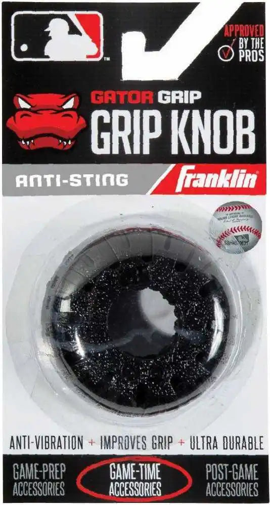 Franklin Sports Mlb Gator Grip Knob - Black
