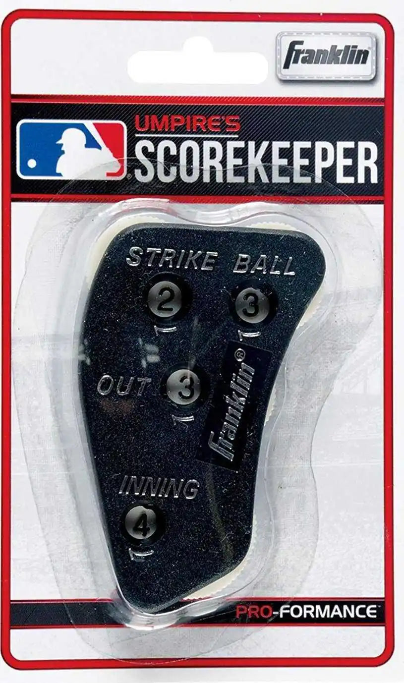 Franklin Sports Mlb Umpire Scorekeeper - Black