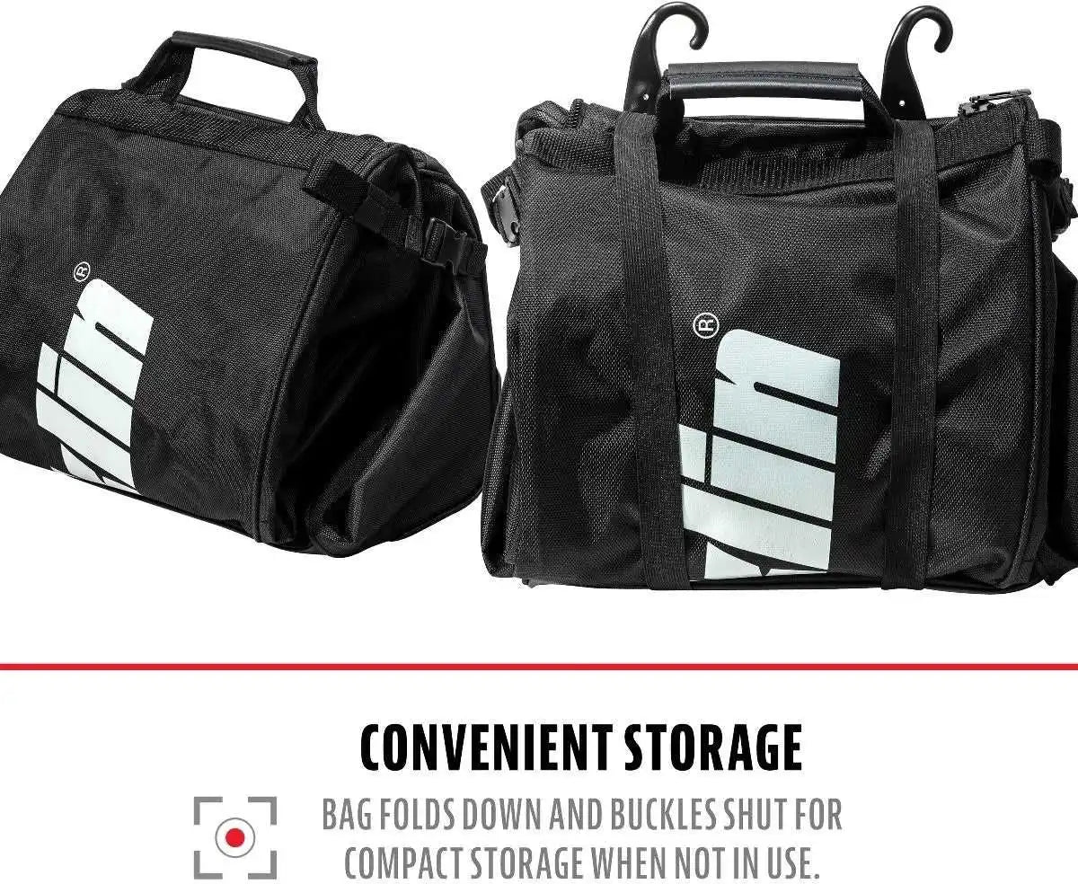 Franklin Travel Roller Baseball Bag - Black