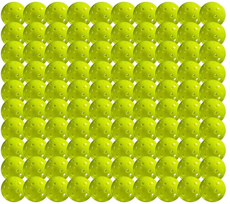 Franklin X-40 Pickleballs 100x Optic - Yellow - HIT a Double