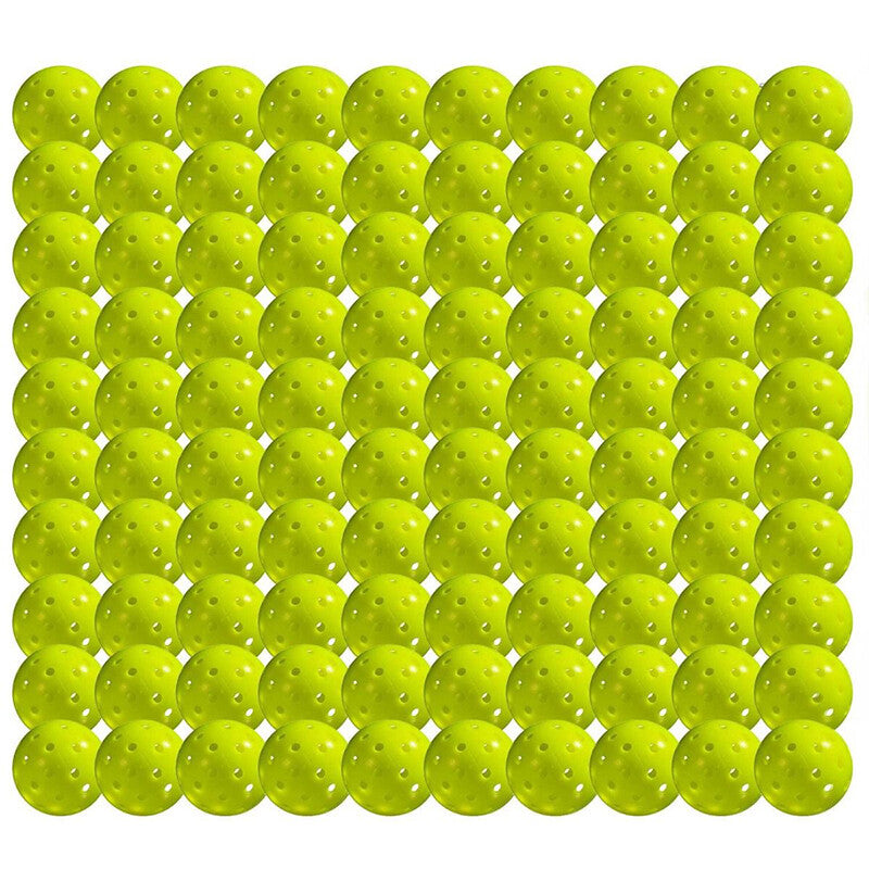 Franklin X-40 Pickleballs 100x Optic - Yellow - HIT a Double