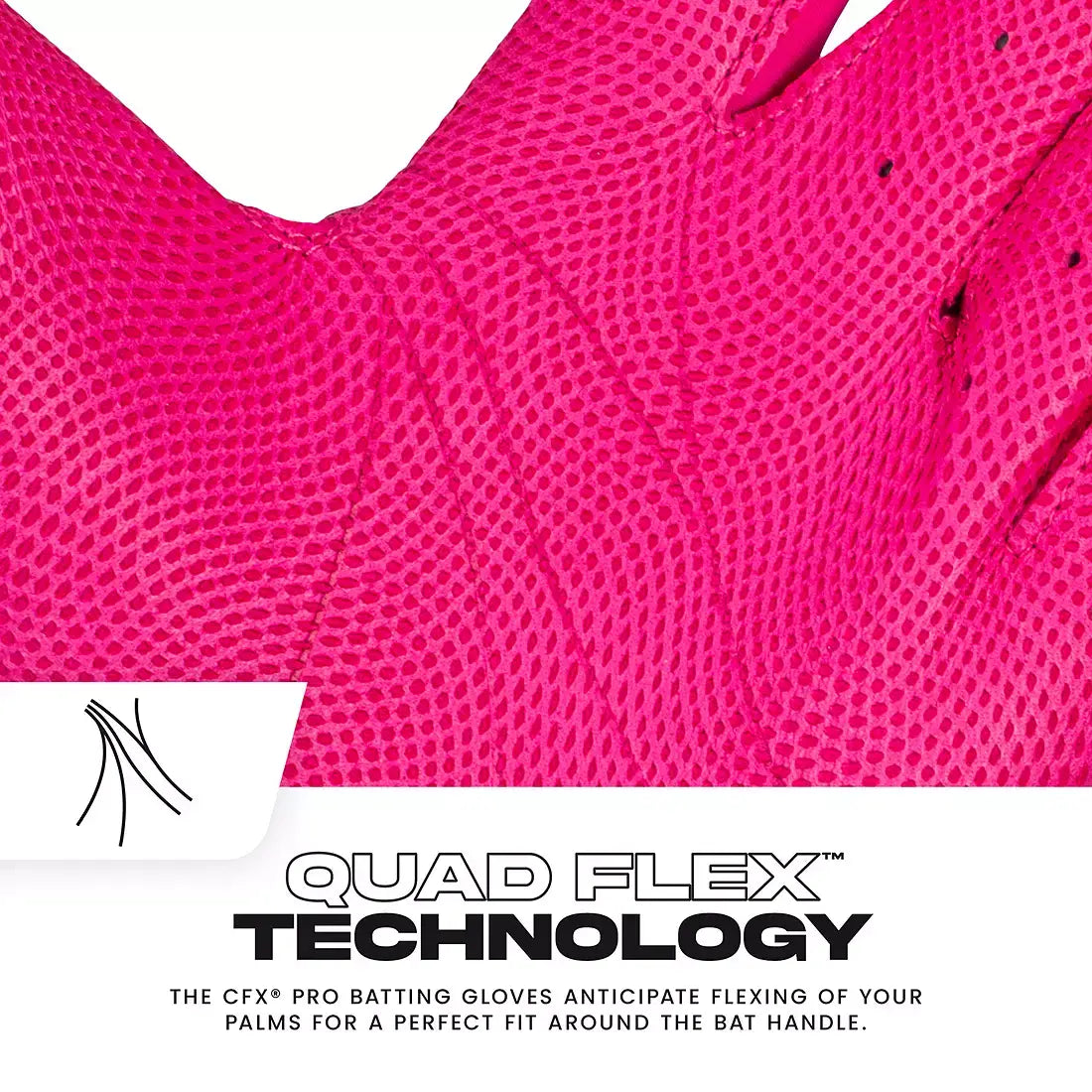 Franklin Youth Cfx Pro Batting Gloves - Columbia Blue Pink