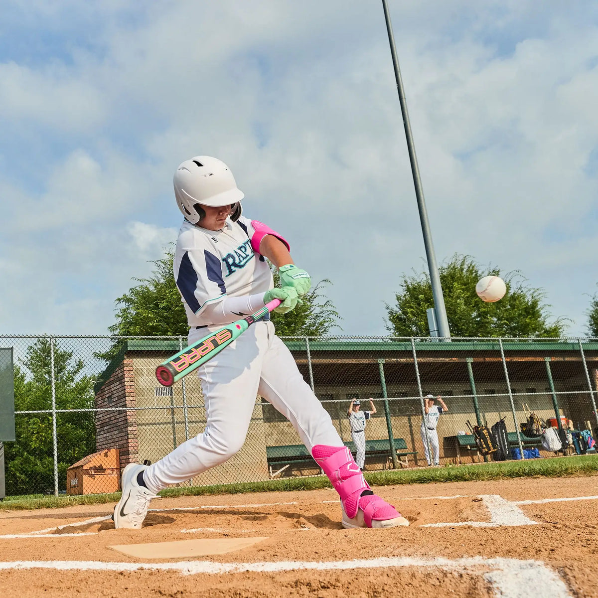 Franklin Youth Cfx Pro Batting Gloves - Mint
