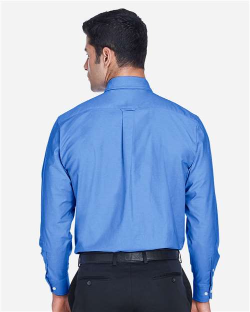 French Blue Men&#39;s Long Sleeve Oxford Shirt - M600