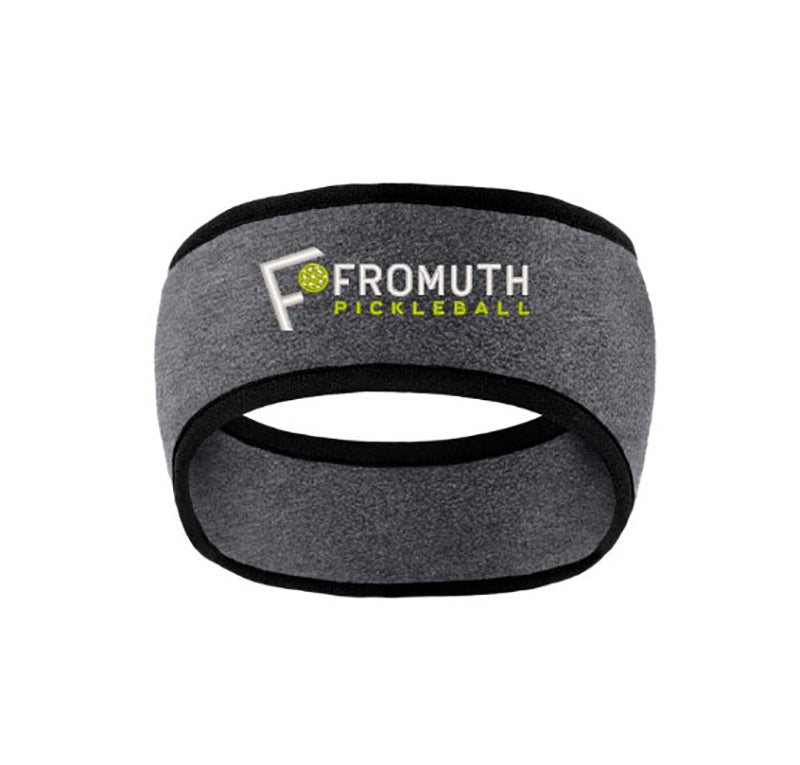 Fromuth Pickleball Fleece Headband (grey) - Gry / Os
