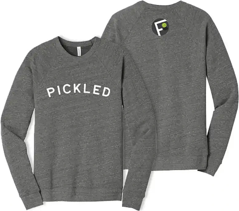 Fromuth Pickleball Pickled Raglan Sweatshirt Men’s Gray
