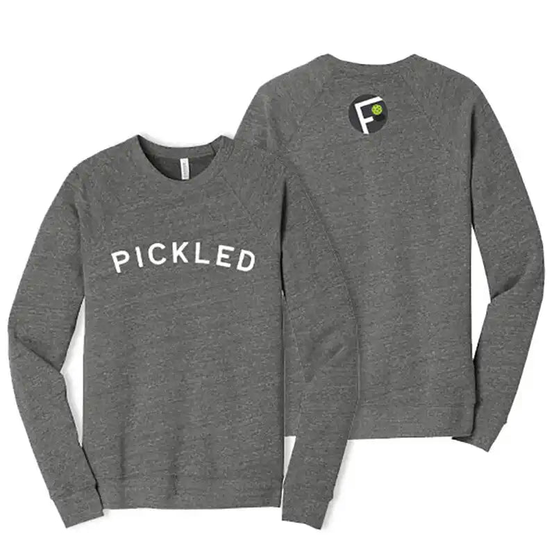 Fromuth Pickleball Pickled Raglan Sweatshirt Men’s Gray