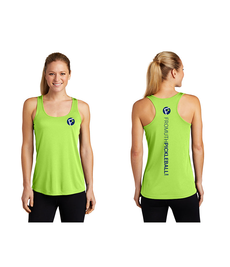 Fromuth Pickleball Vertical Logo Racerback (w)