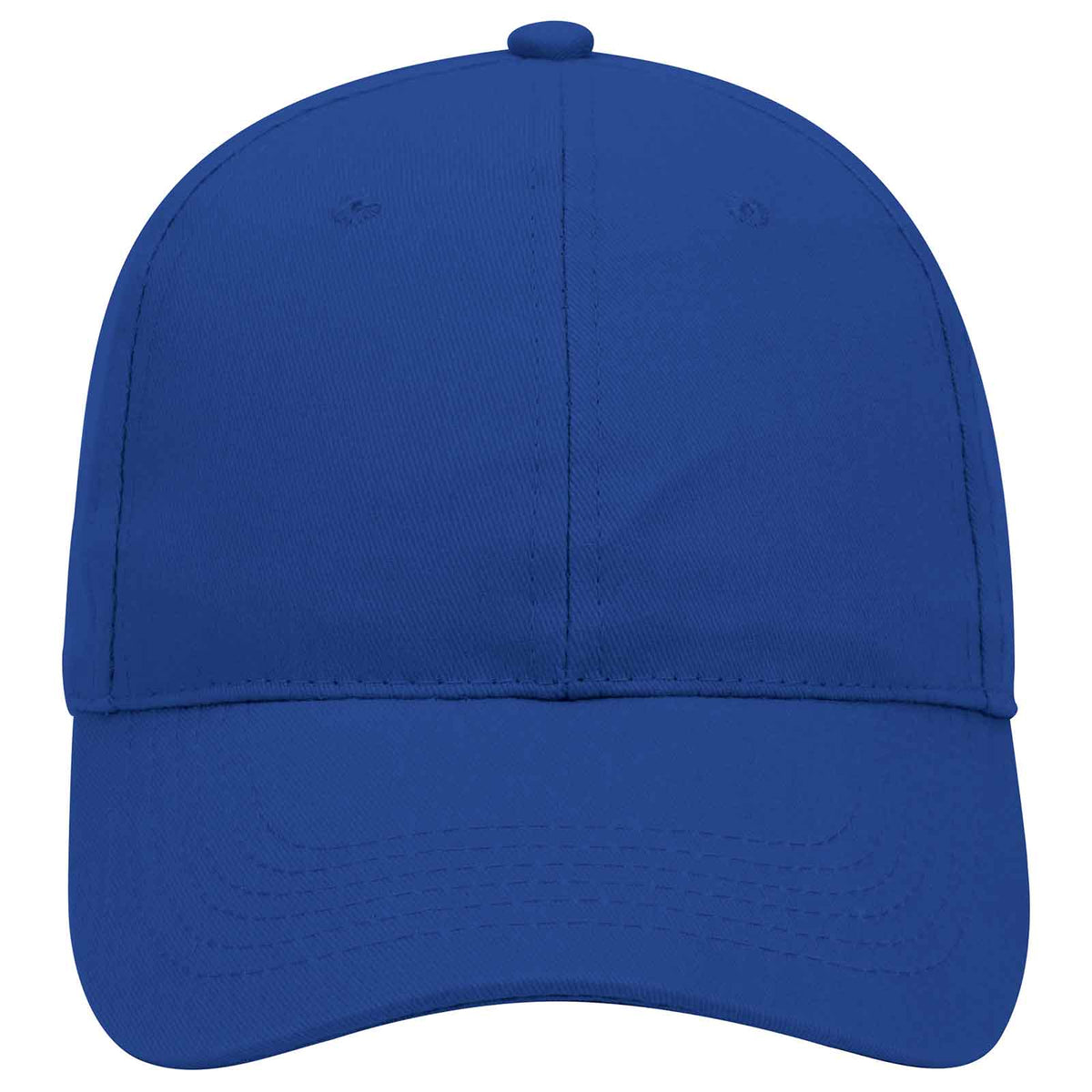 Front View of 001 - Royal OTTO CAP 6 Panel Low Profile Baseball Cap
