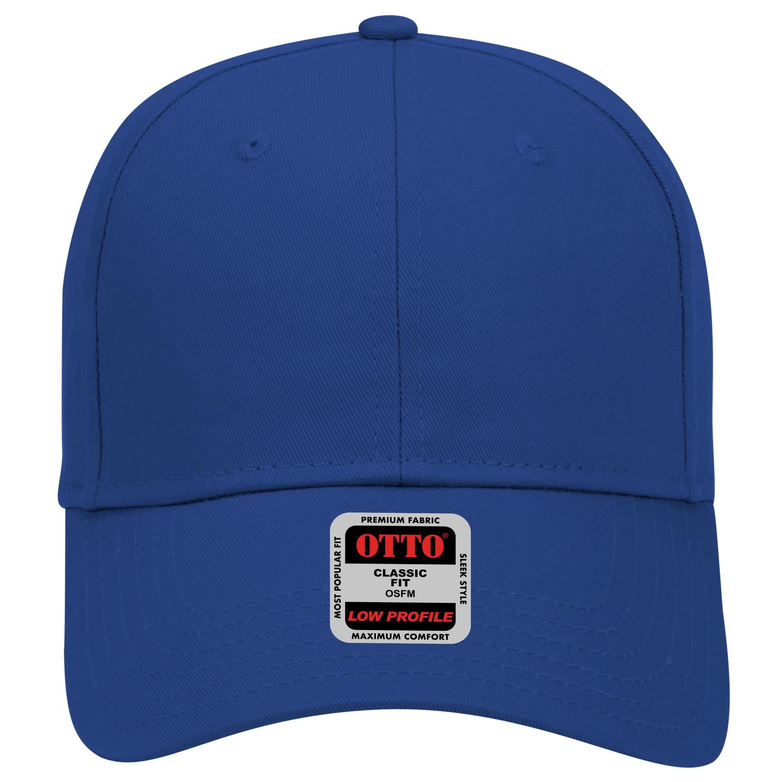 Right View of 001 - Royal OTTO CAP 6 Panel Low Profile Baseball Cap