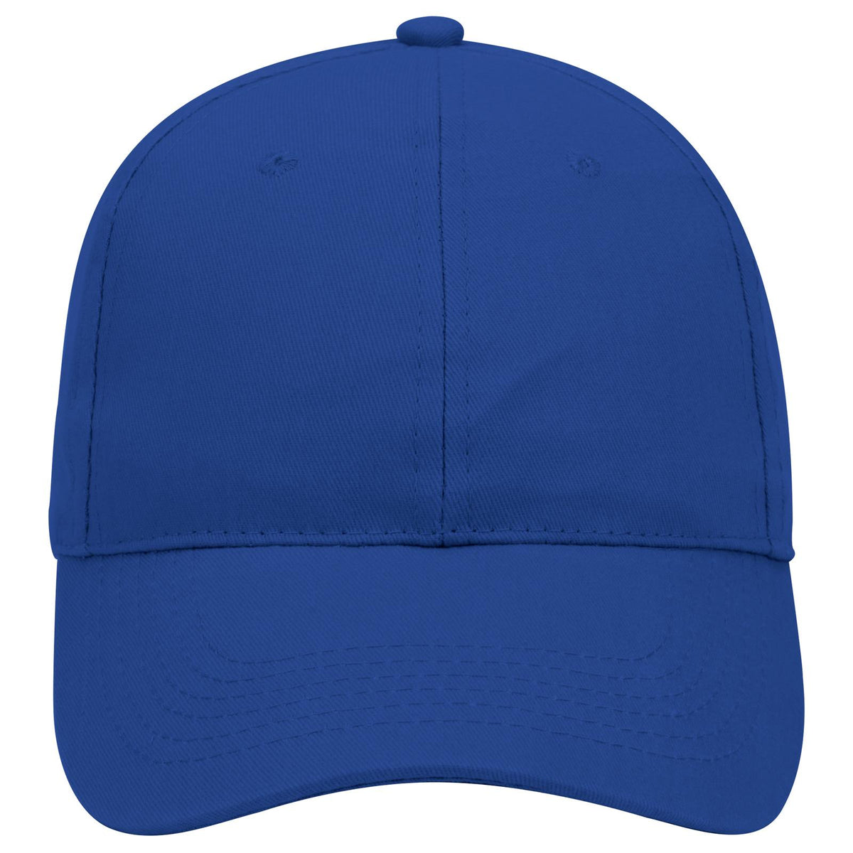Front View of 001 - Royal OTTO CAP 6 Panel Low Profile Baseball Cap