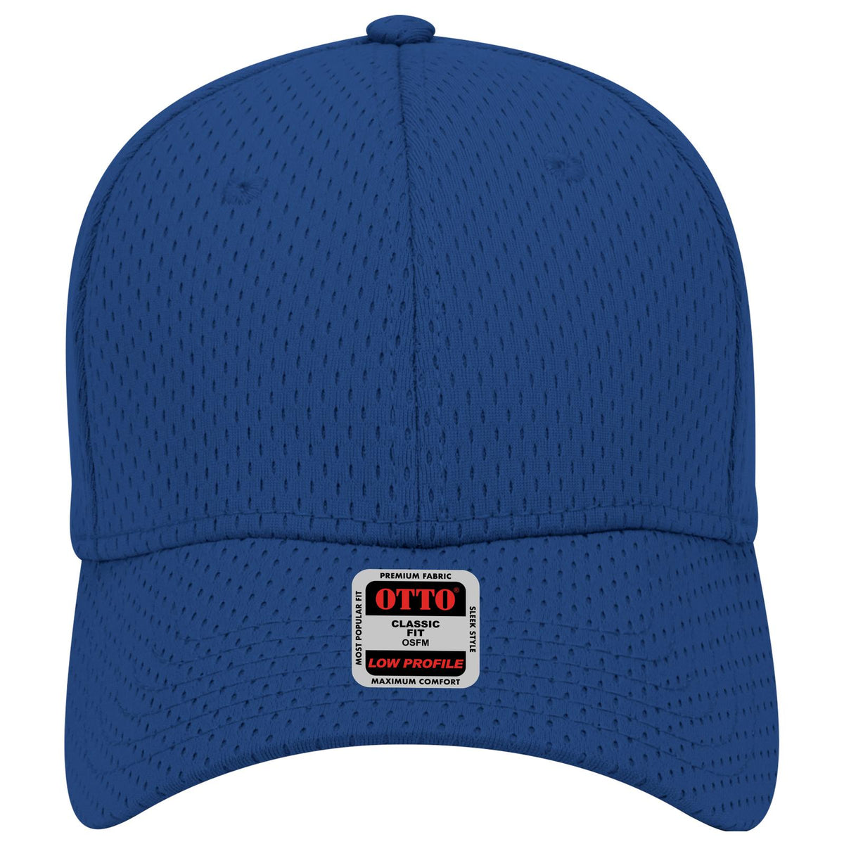 Front View of 001 - Royal OTTO CAP 6 Panel Low Profile Baseball Cap