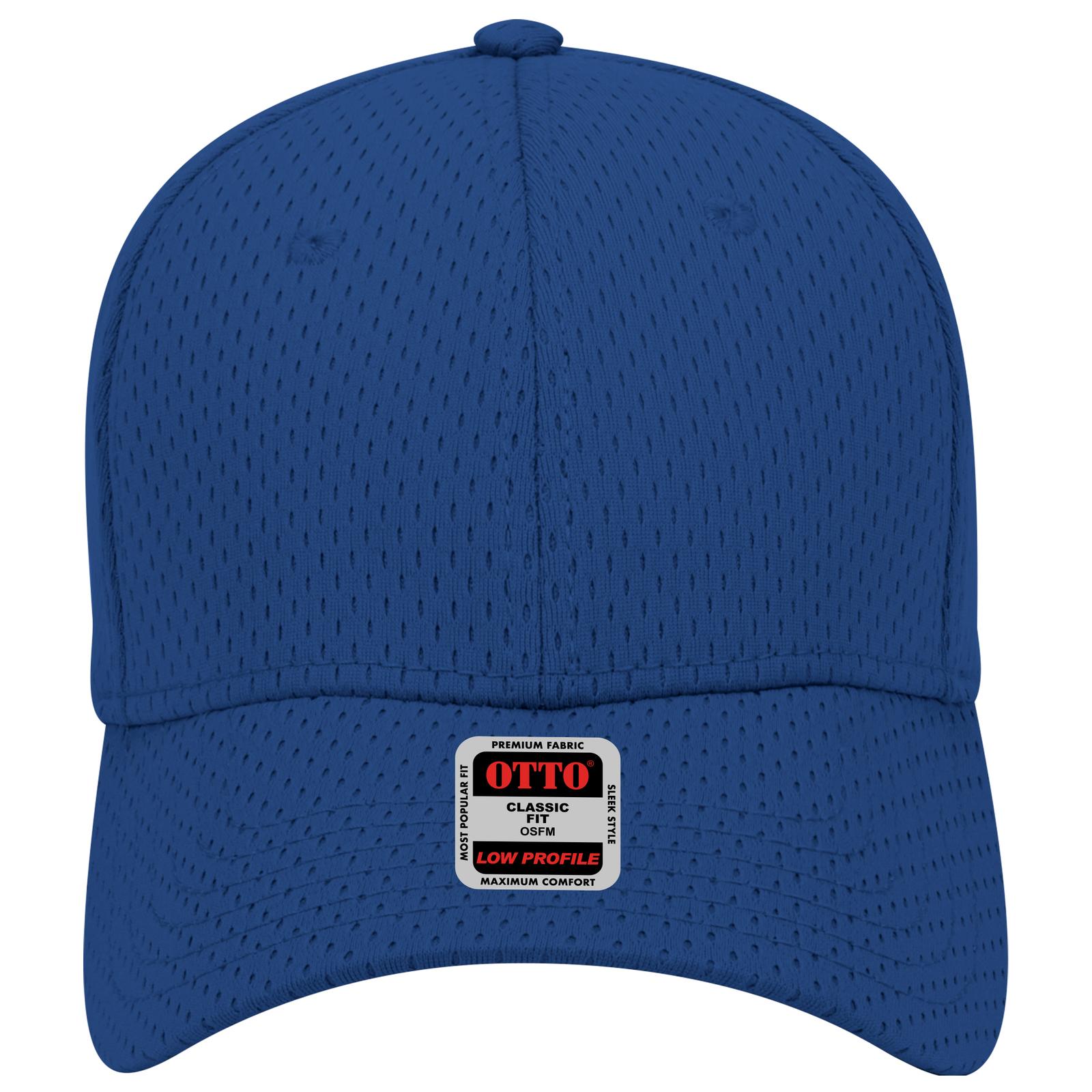 Front View of 001 - Royal OTTO CAP 6 Panel Low Profile Baseball Cap