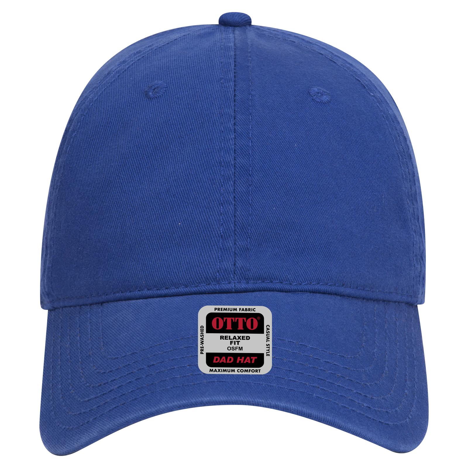 Right View of 001 - Royal OTTO CAP 6 Panel Low Profile Dad Hat