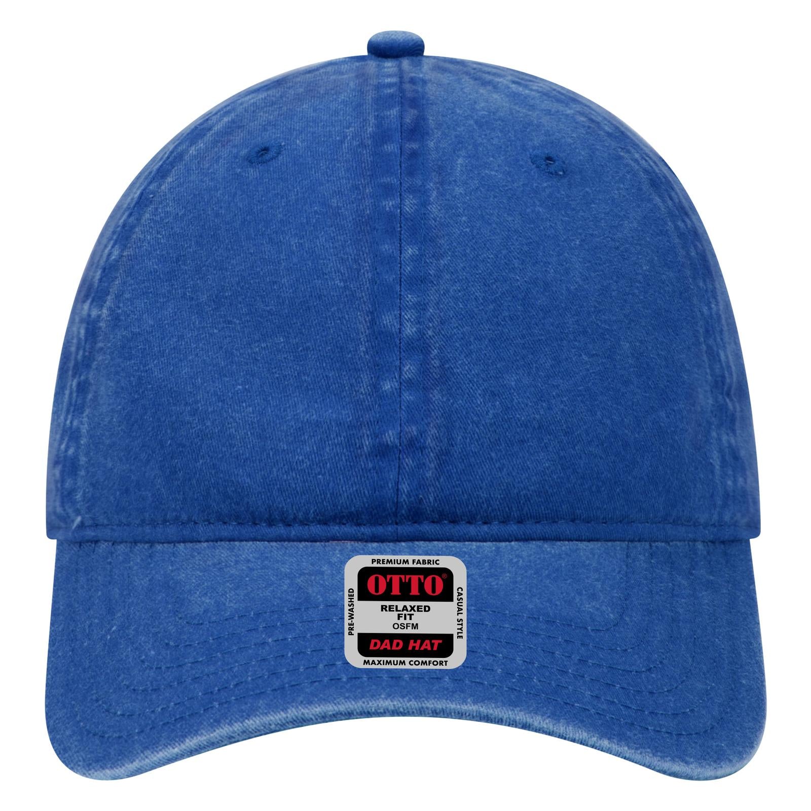 Right View of 001 - Royal OTTO CAP 6 Panel Low Profile Dad Hat