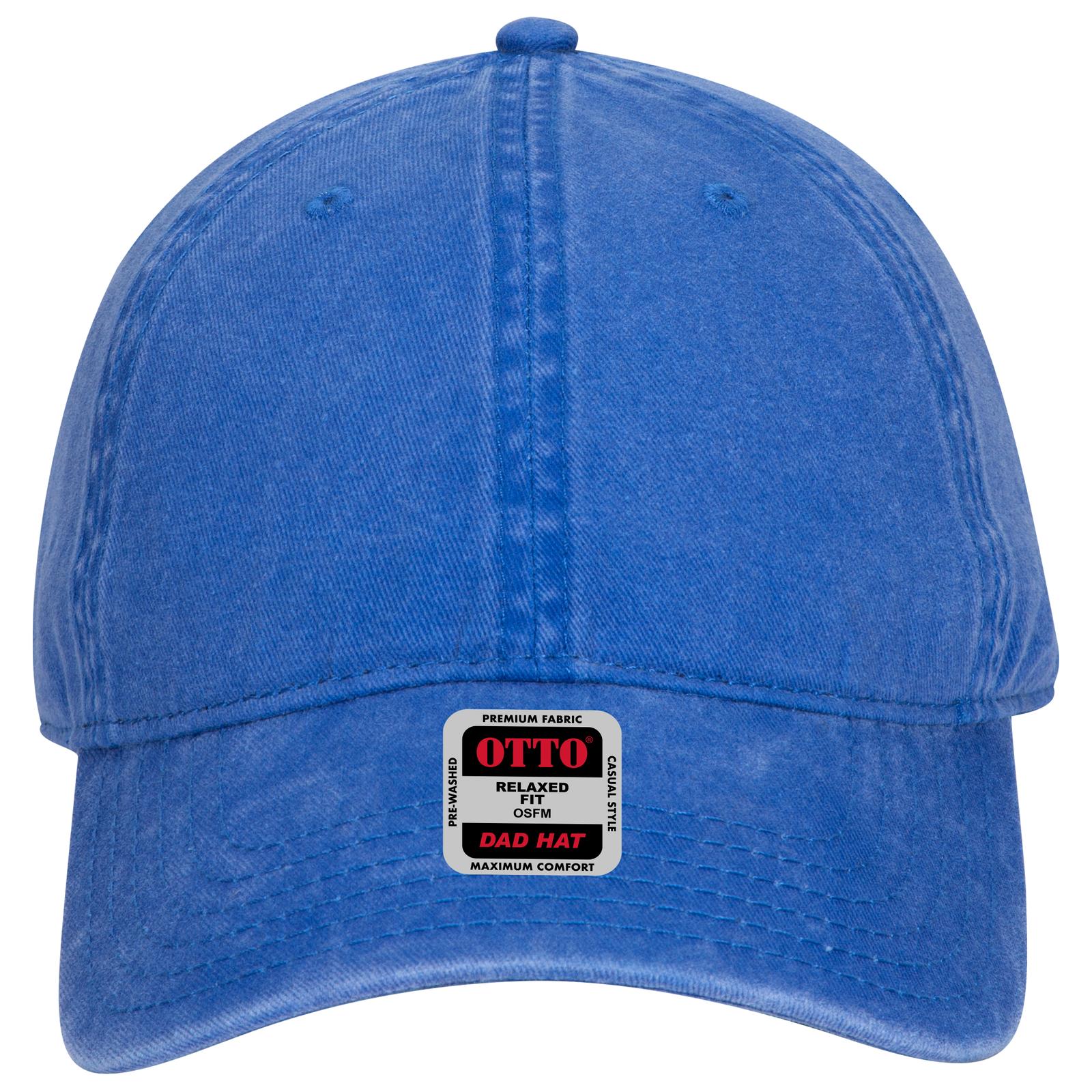 Right View of 001 - Royal OTTO CAP 6 Panel Low Profile Dad Hat