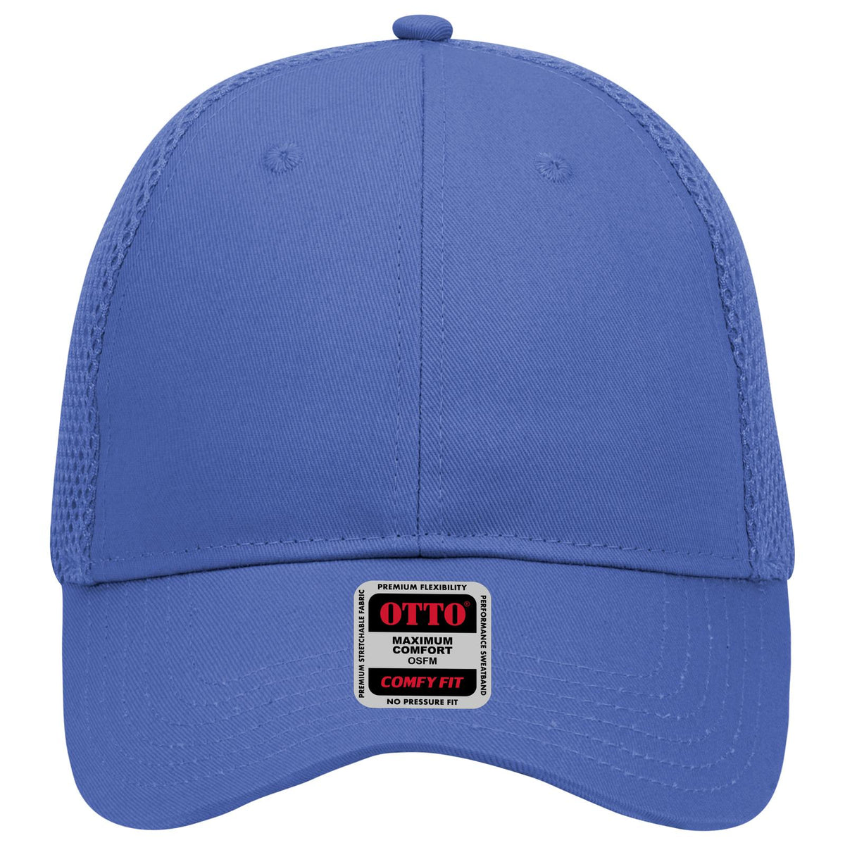 Front View of 001 - Royal OTTO CAP "OTTO COMFY FIT" 6 Panel Low Profile Baseball Cap