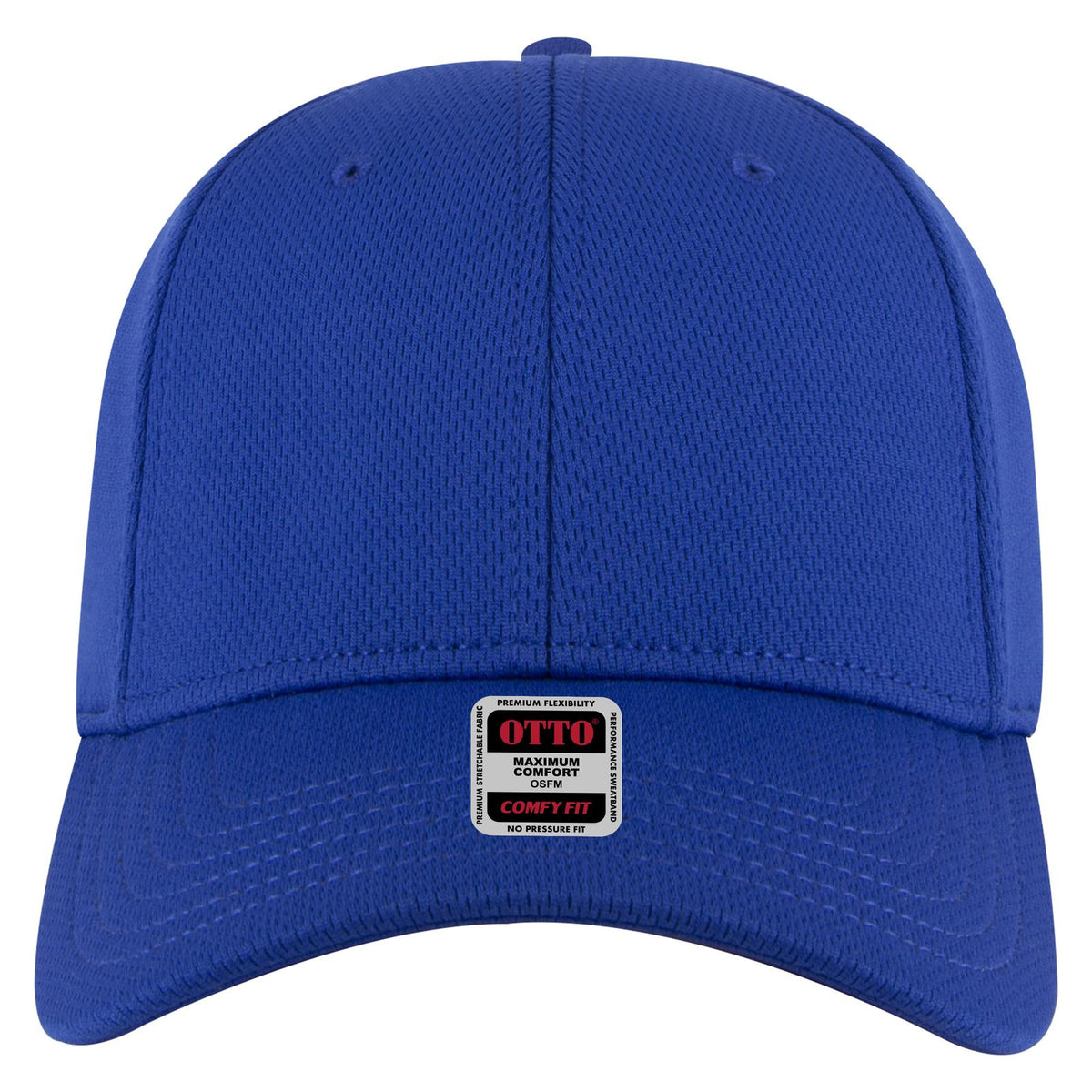 Front View of 001 - Royal OTTO CAP "OTTO COMFY FIT" 6 Panel Low Profile Baseball Cap