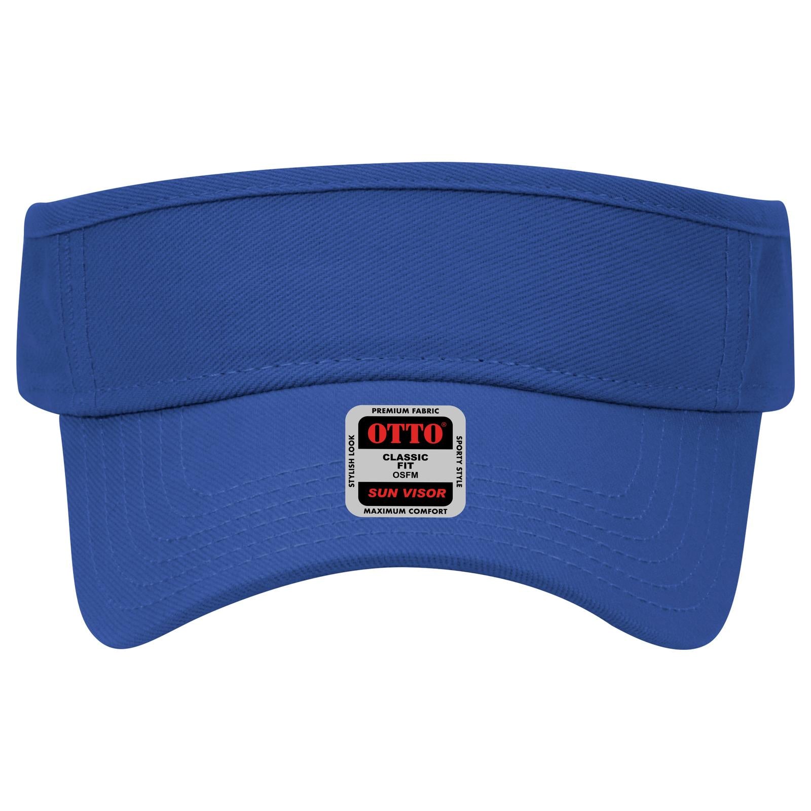 Front View of 001 - Royal OTTO CAP Sun Visor