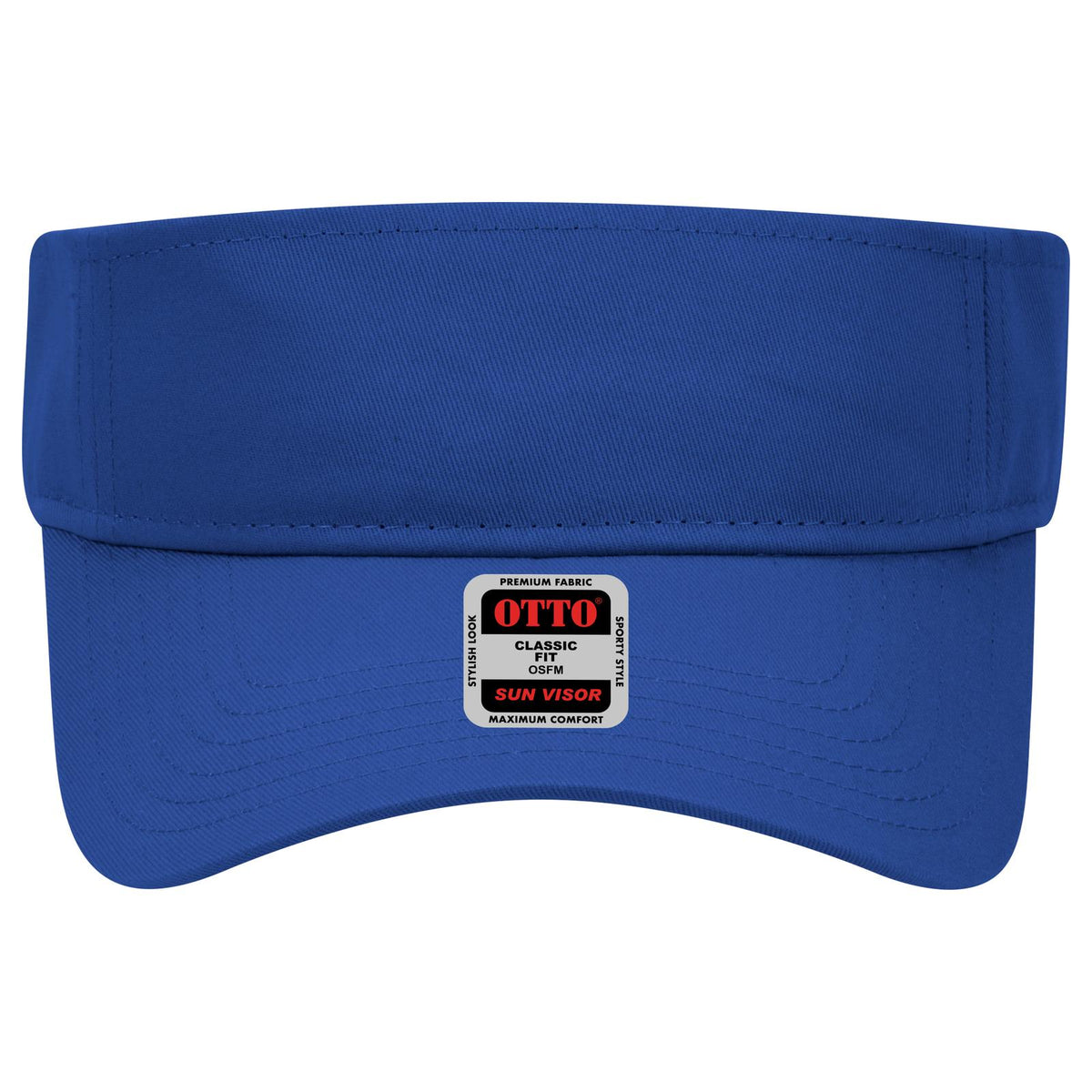Front View of 001 - Royal OTTO CAP Sun Visor