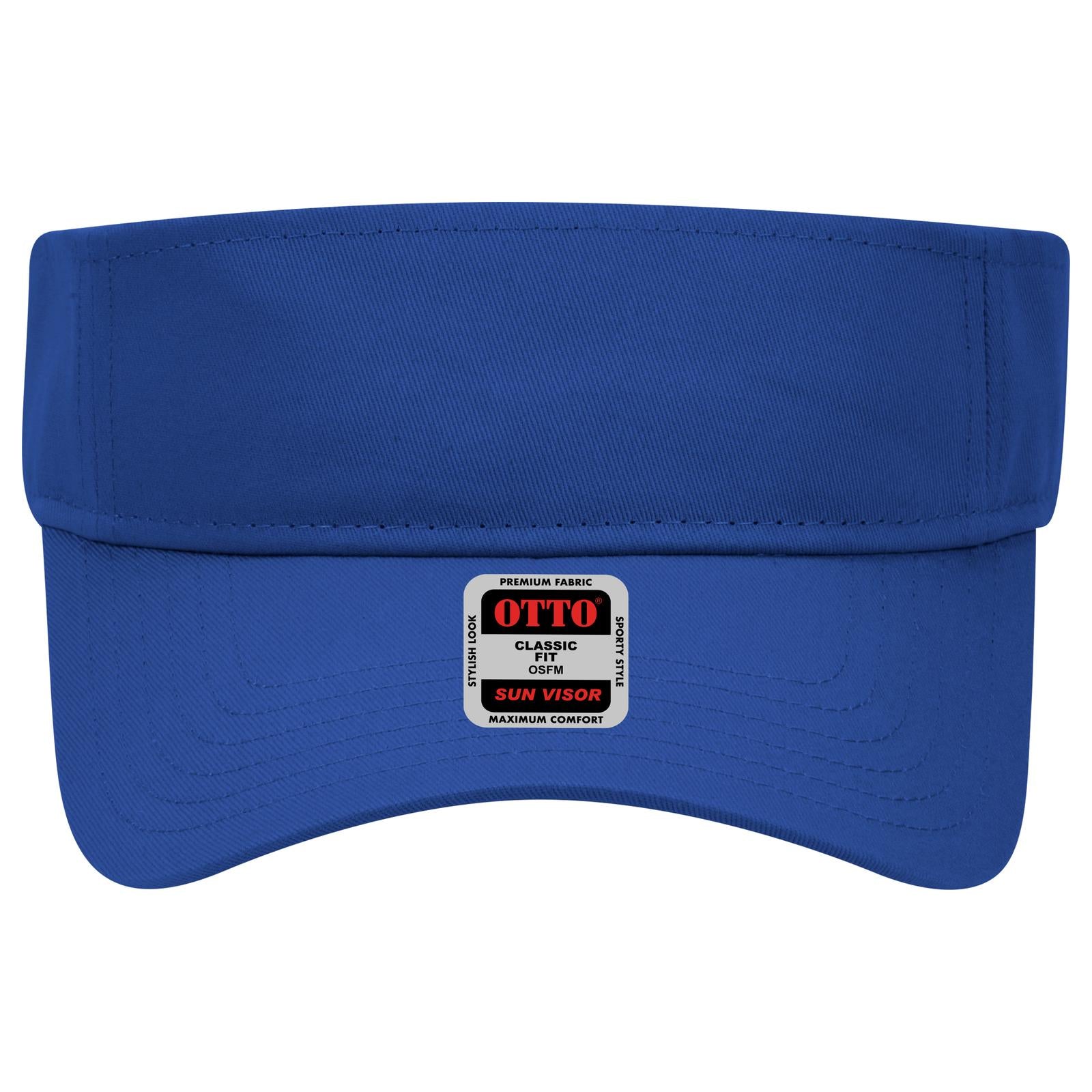 Front View of 001 - Royal OTTO CAP Sun Visor
