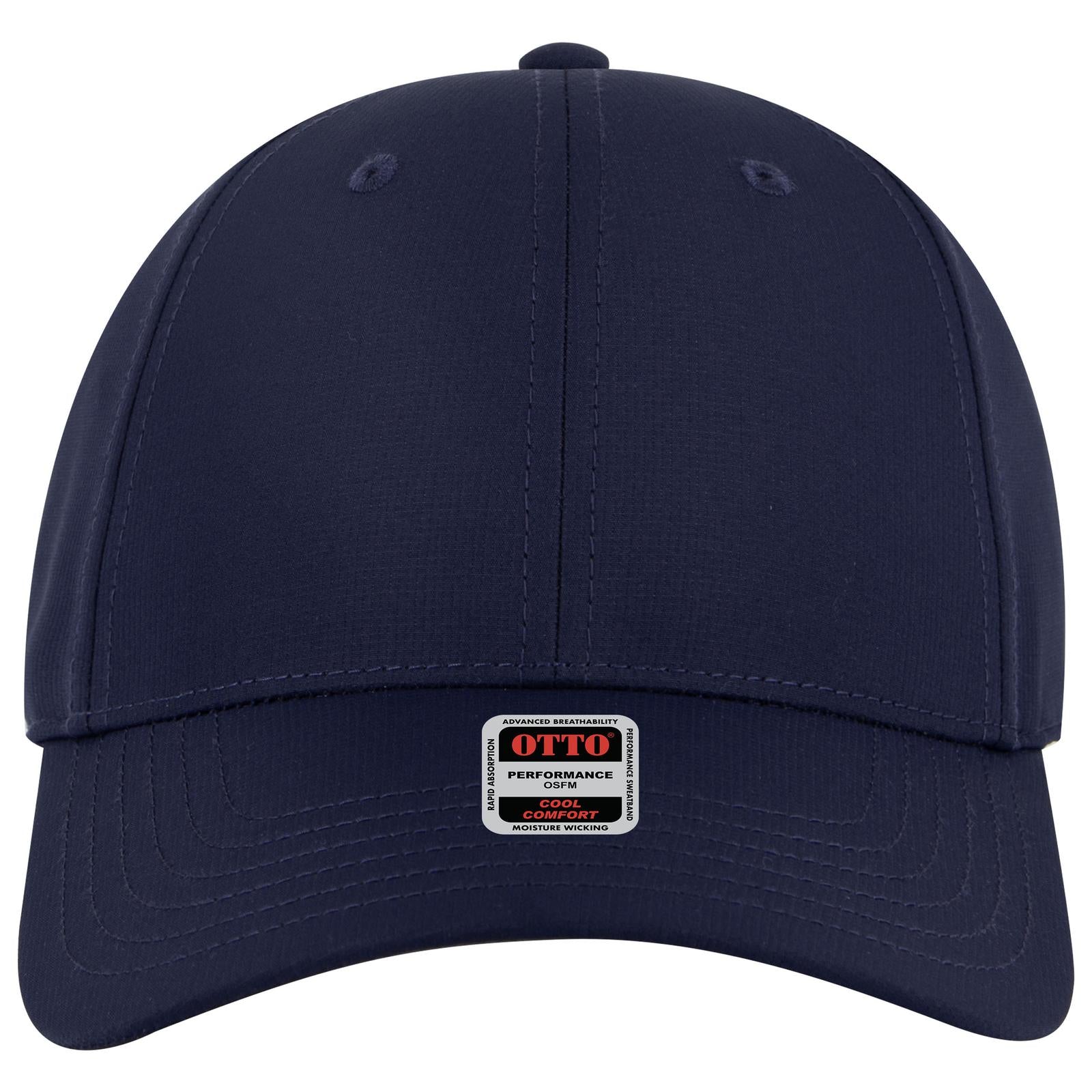 Right View of 004 - Navy OTTO CAP 6 Panel Low Profile Baseball Cap