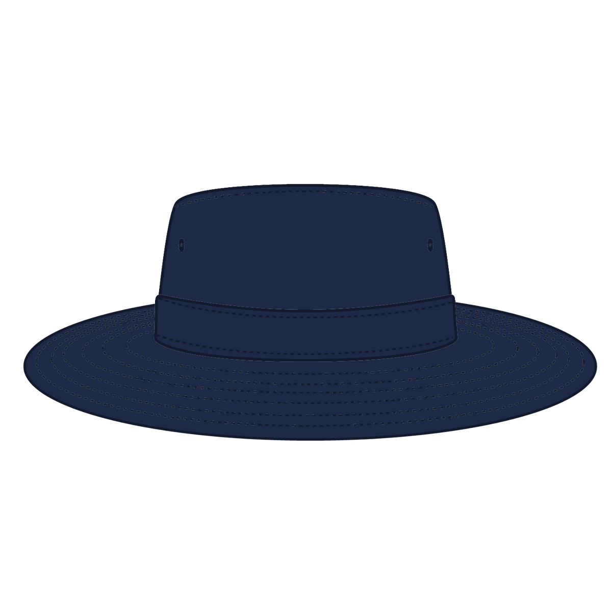 Front View of 004 - Navy OTTO CAP Boonie Hat