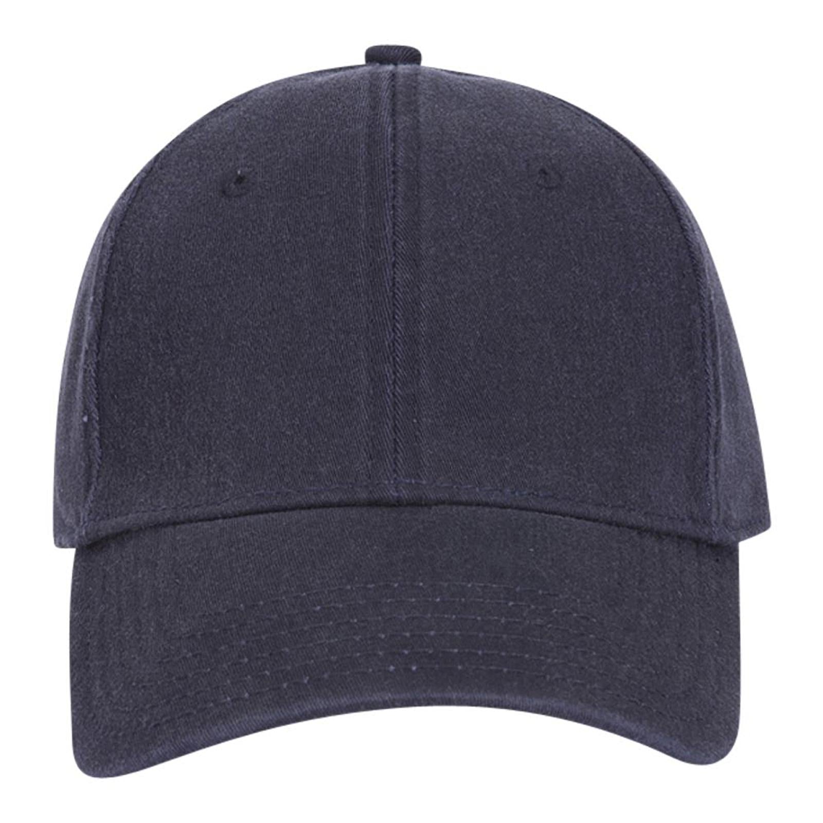 Right View of 004 - Navy OTTO CAP "OTTO A-FLEX" Fitted 6 Panel Low Profile Baseball Cap