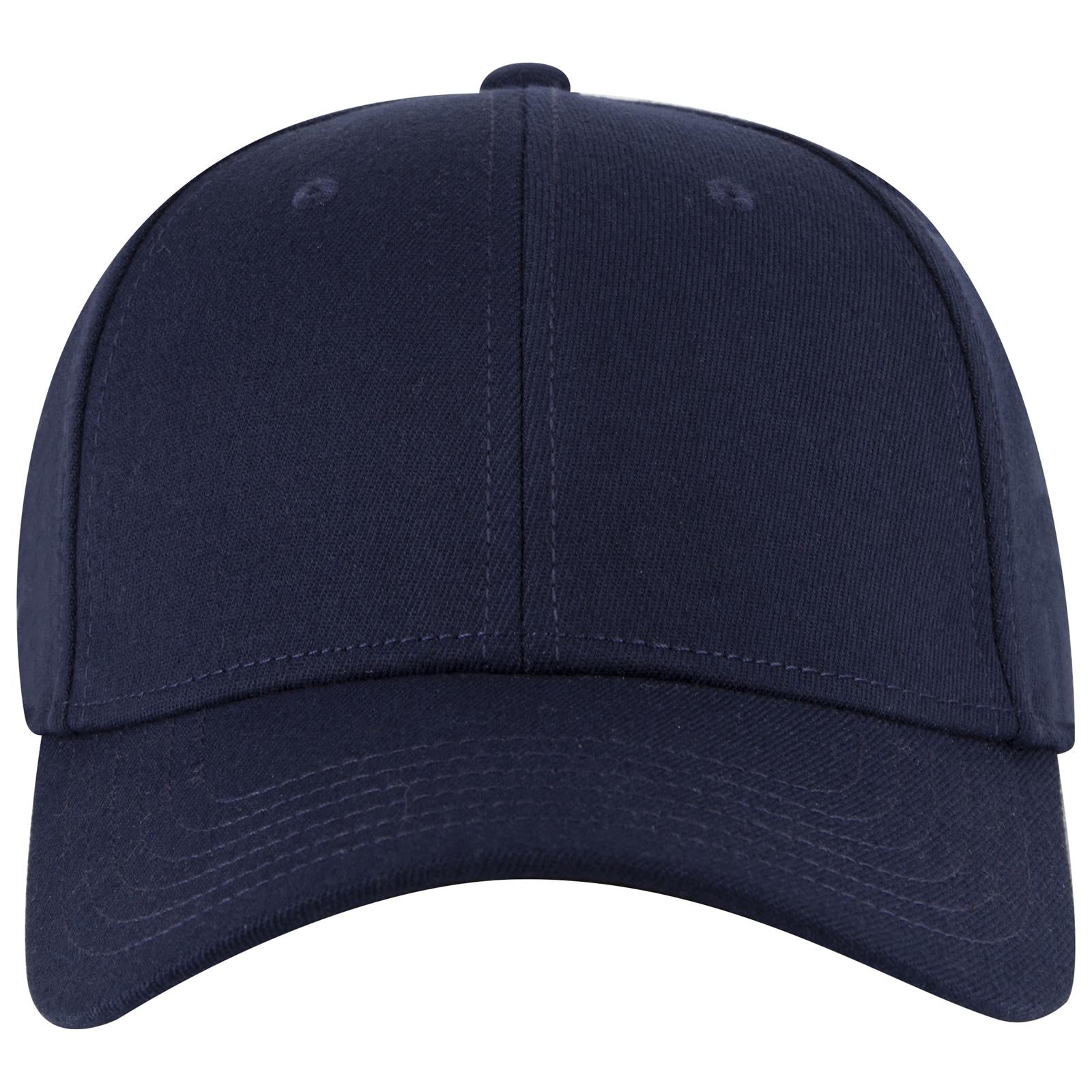 Right View of 004 - Navy OTTO CAP "OTTO COMFY FIT" 6 Panel Low Profile Baseball Cap