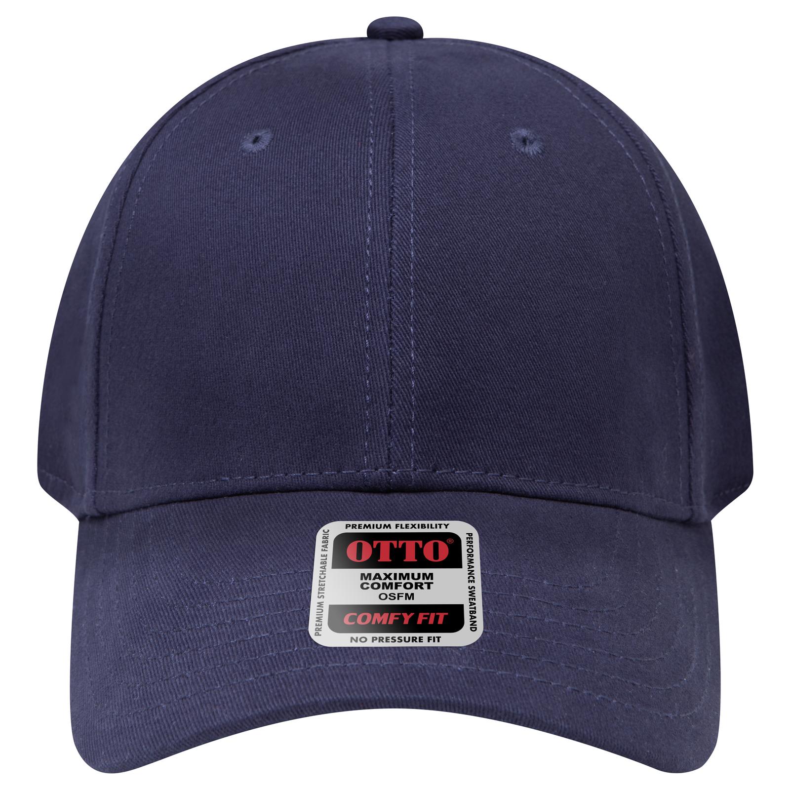 Right View of 004 - Navy OTTO CAP "OTTO COMFY FIT" 6 Panel Low Profile Baseball Cap