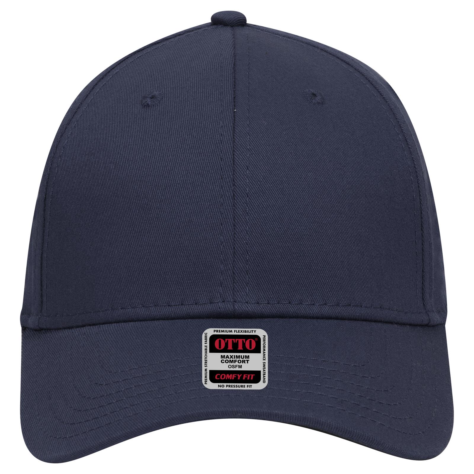 Right View of 004 - Navy OTTO CAP "OTTO COMFY FIT" 6 Panel Low Profile Baseball Cap