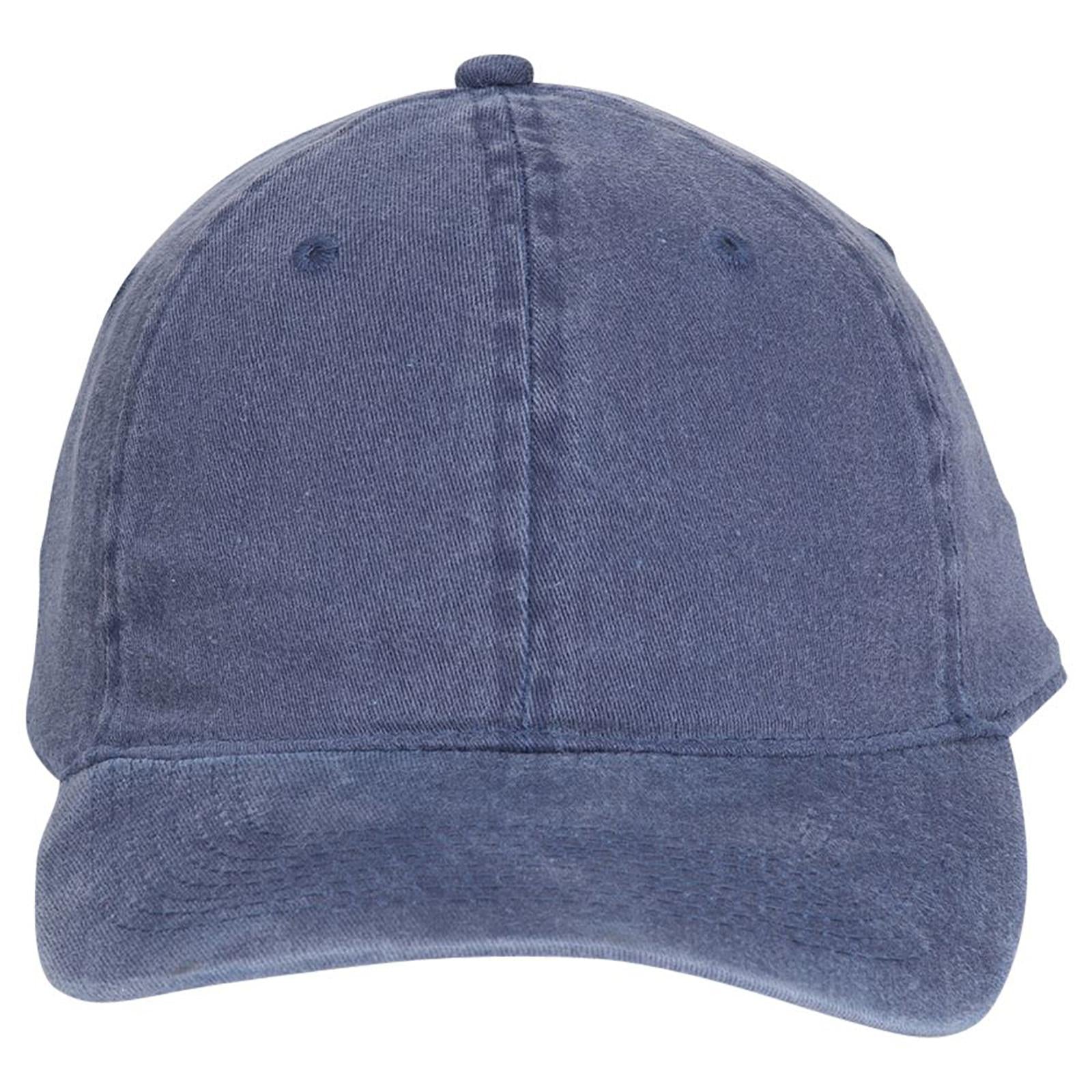 Right View of 004 - Navy OTTO CAP "OTTO FLEX" Fitted 6 Panel Low Profile Dad Hat