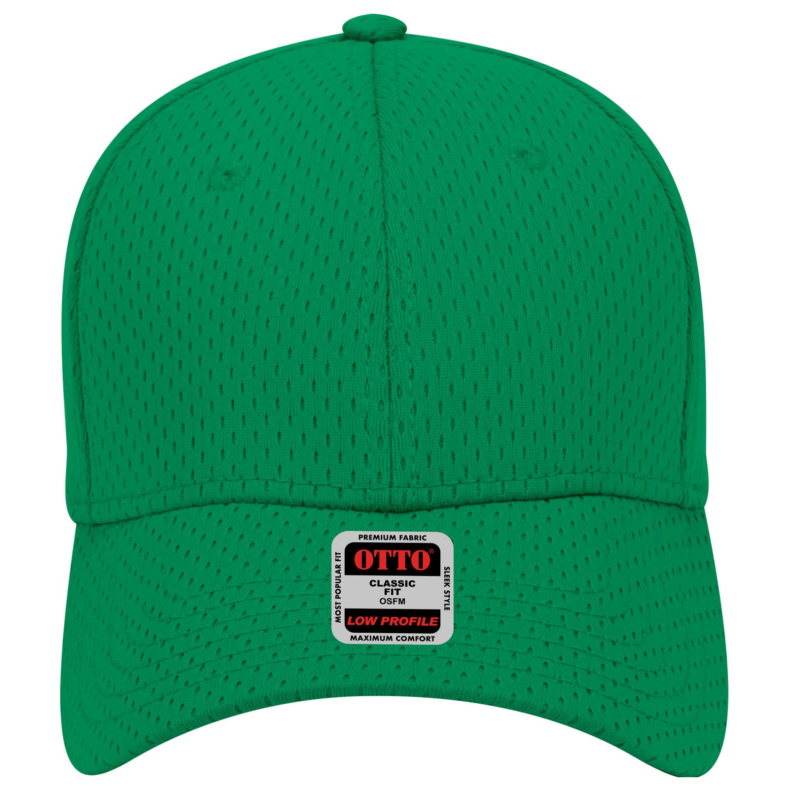 Front View of 005 - Kelly OTTO CAP 6 Panel Low Profile Baseball Cap