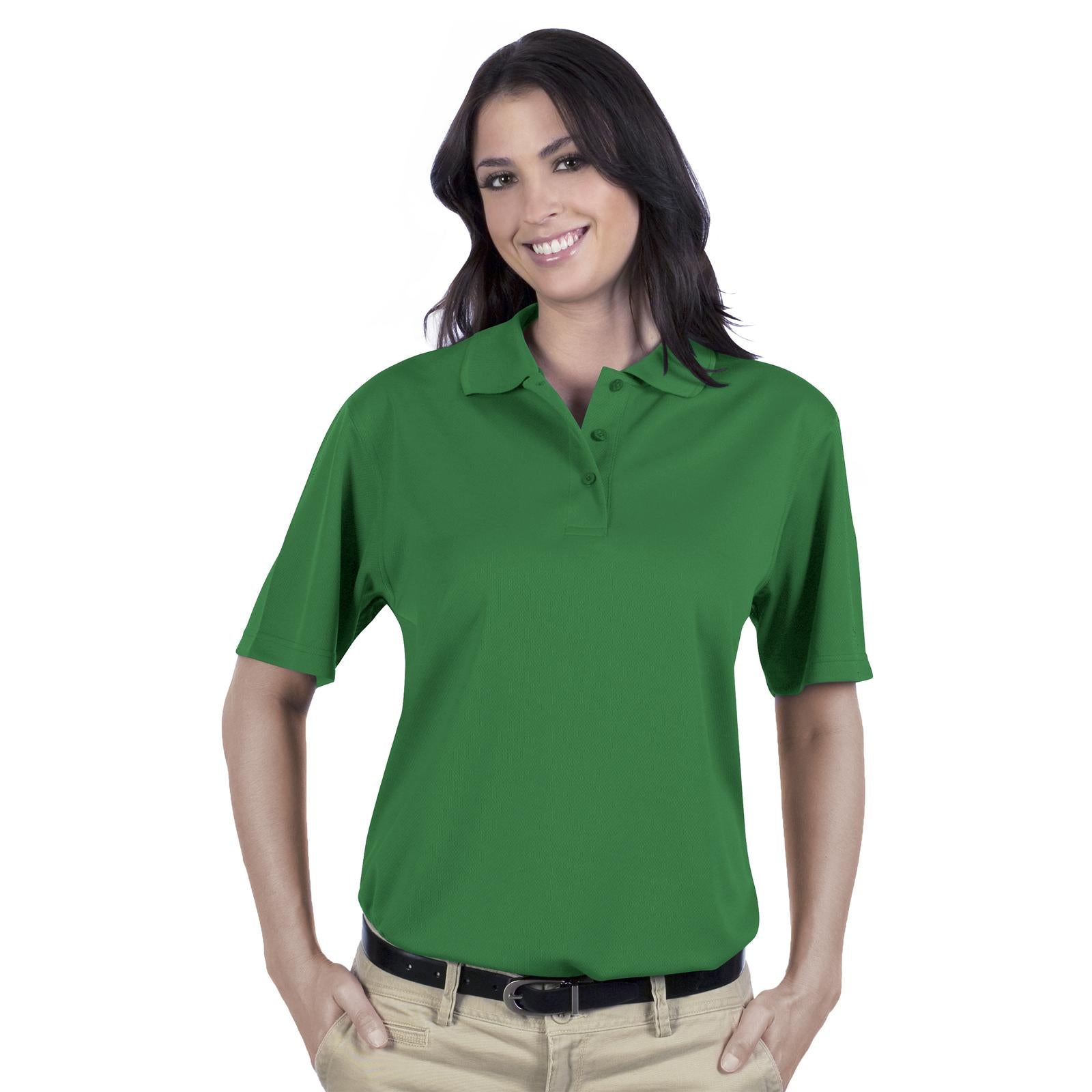 Front View of 005 - Kelly OTTO Ladies' Performance Sport Shirt