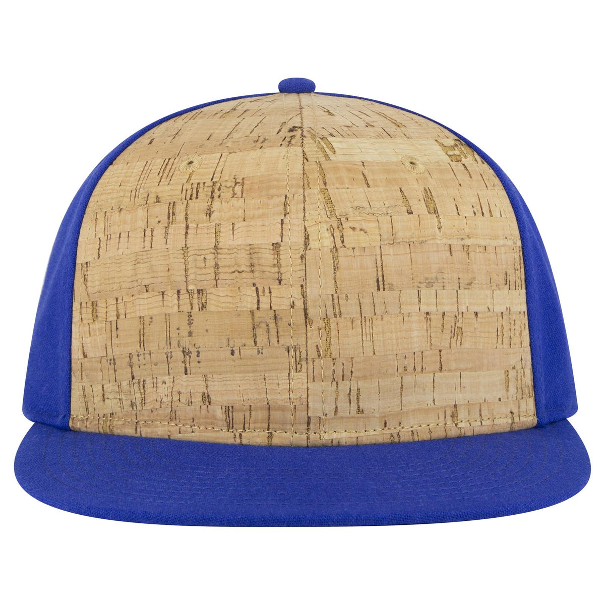 Front View of 0111201 - Ryl/Crk/Ryl OTTO CAP "OTTO SNAP" 6 Panel Pro Style Snapback Hat