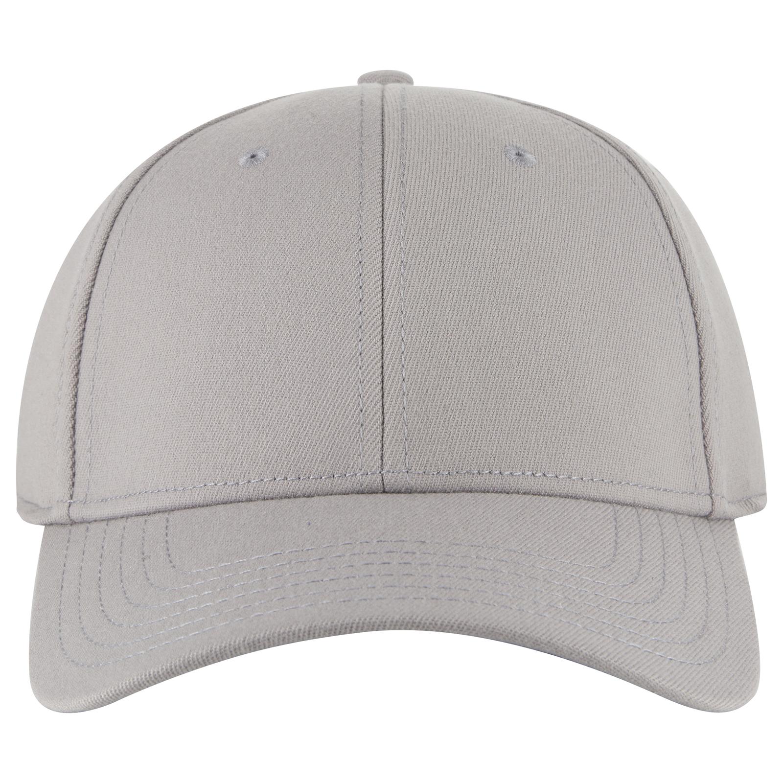 Right View of 014 - Gray OTTO CAP "OTTO COMFY FIT" 6 Panel Low Profile Baseball Cap