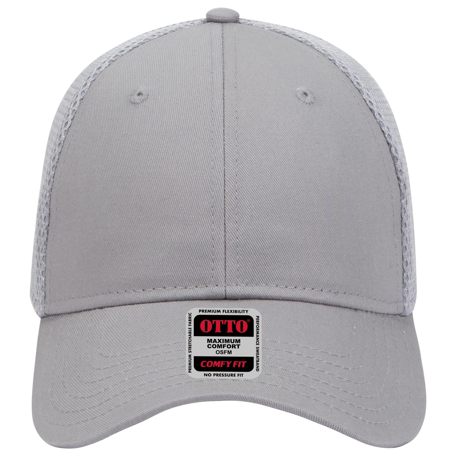 Right View of 014 - Gray OTTO CAP "OTTO COMFY FIT" 6 Panel Low Profile Baseball Cap