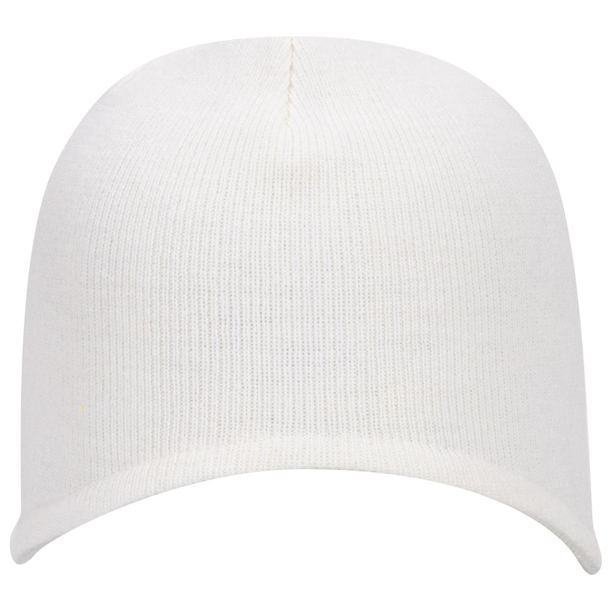 Front View of 016 - White OTTO CAP Beanie