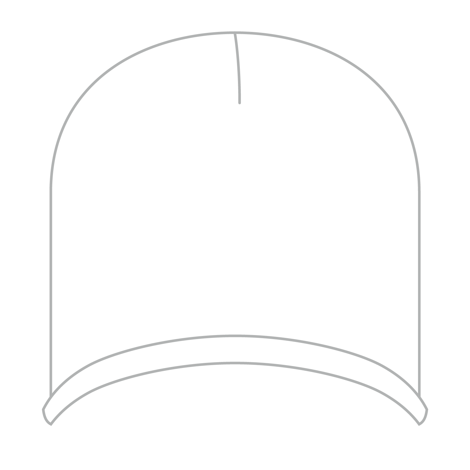 Front View of 016 - White OTTO CAP Beanie