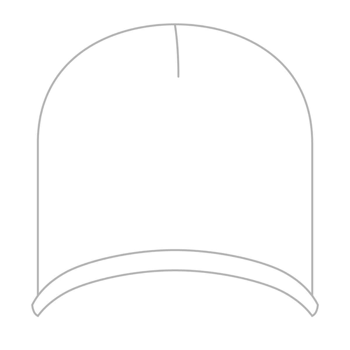 Front View of 016 - White OTTO CAP Beanie