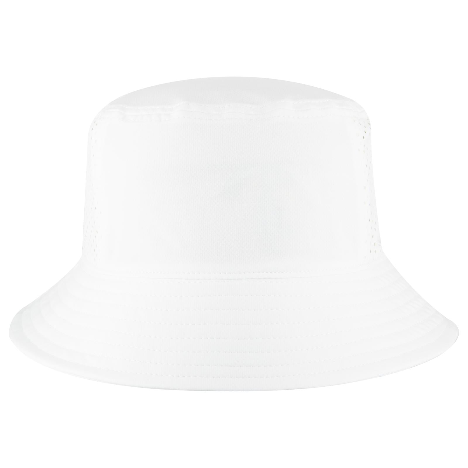 Front View of 016 - White OTTO CAP Bucket Hat