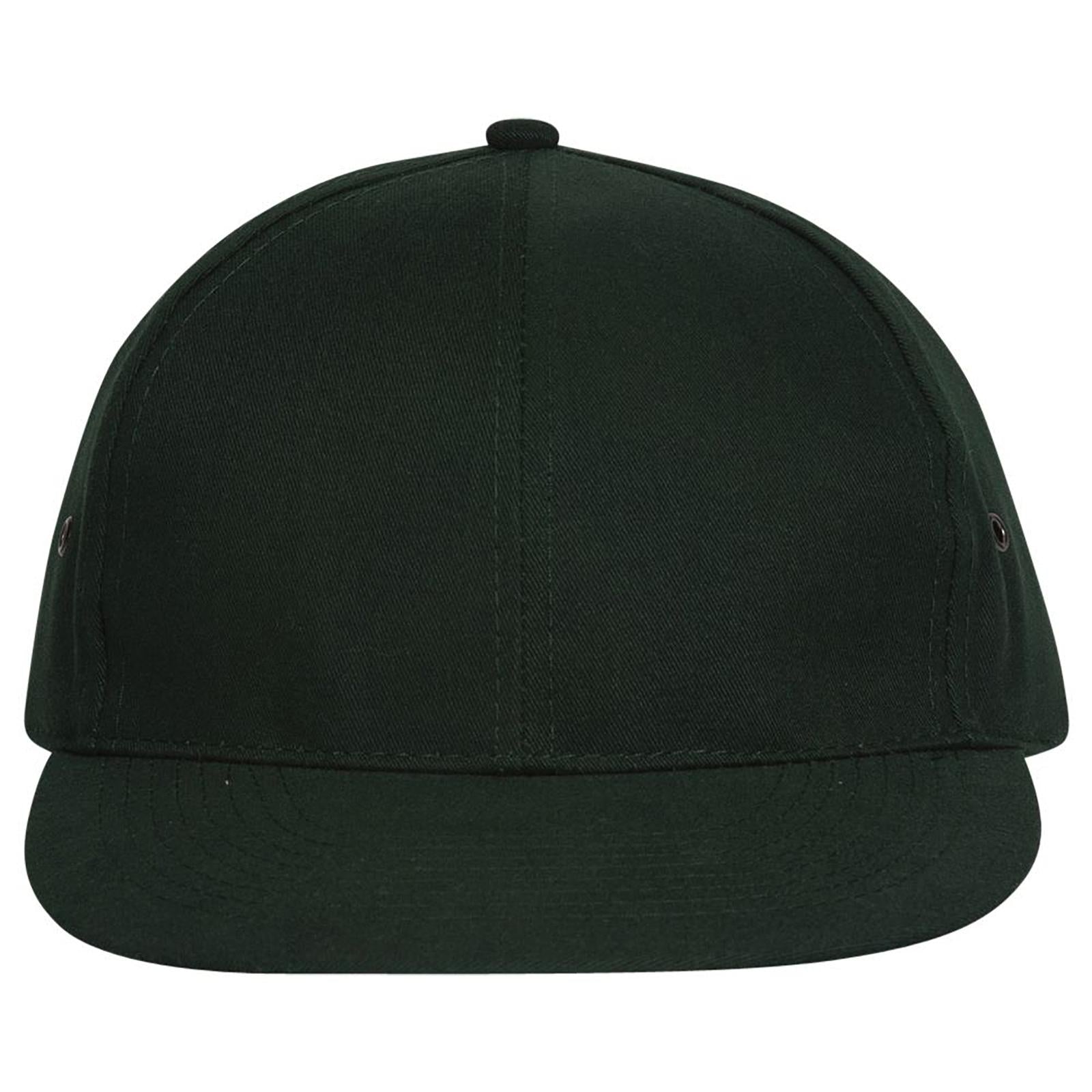 Right View of 017 - Dk. Green OTTO CAP 6 Panel Low Profile Baseball Cap