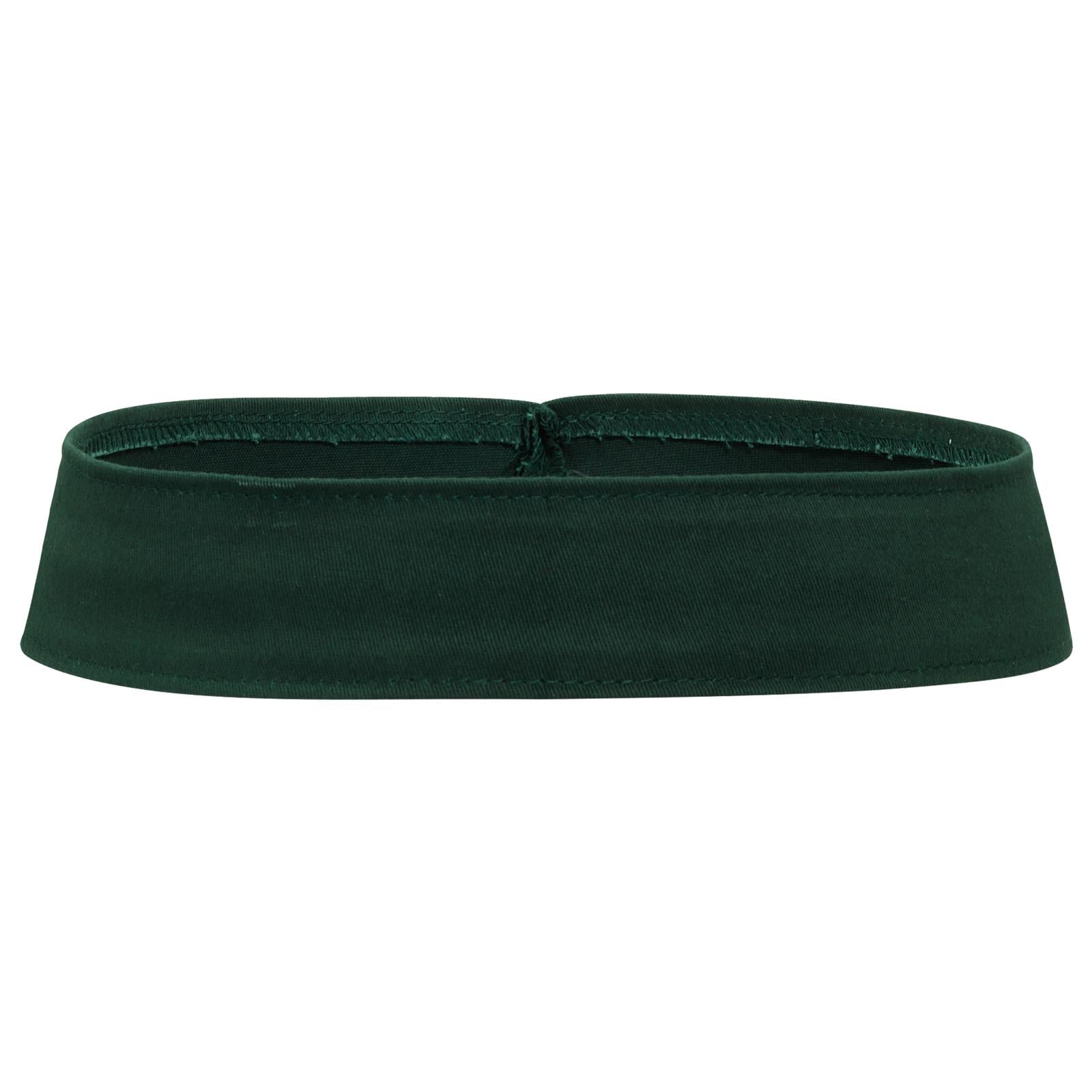 Front View of 017 - Dk. Green OTTO CAP Hat Band