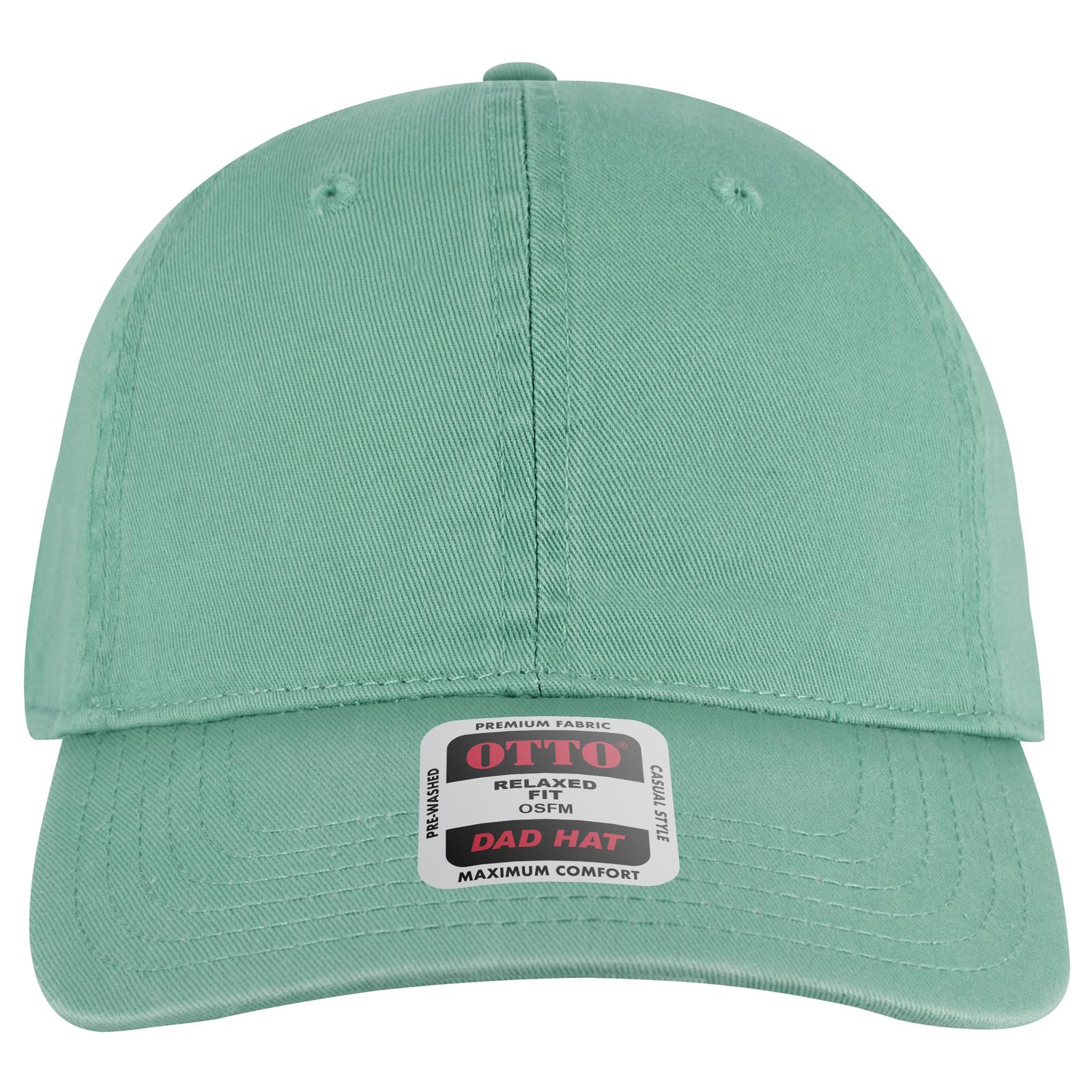 Right View of 022 - Turquoise OTTO CAP 6 Panel Low Profile Dad Hat