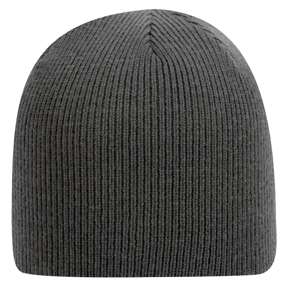 Front View of 025 - Char. Gray OTTO CAP 8 1/2" Classic Knit Beanie