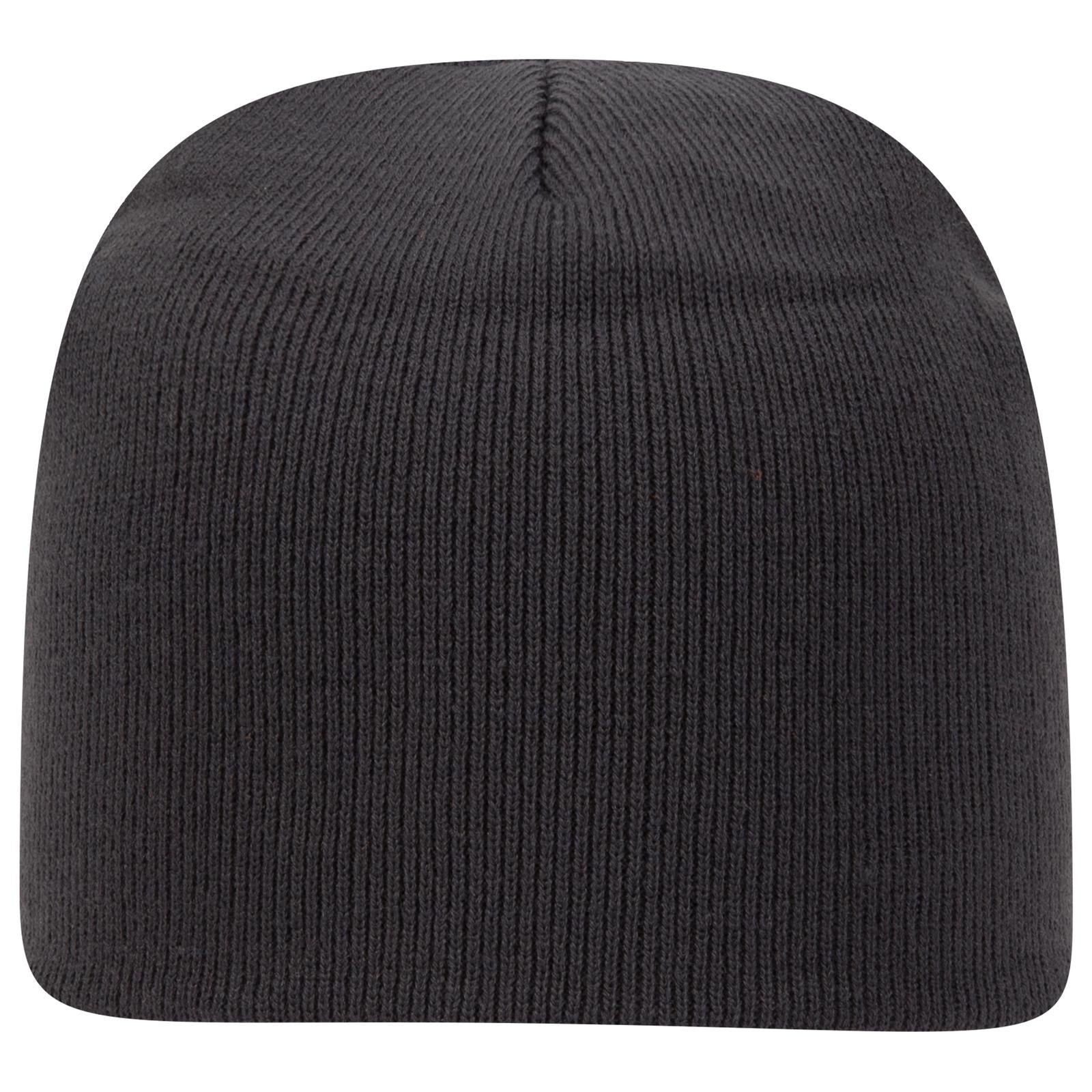 Front View of 025 - Char. Gray OTTO CAP 8" Classic Knit Beanie