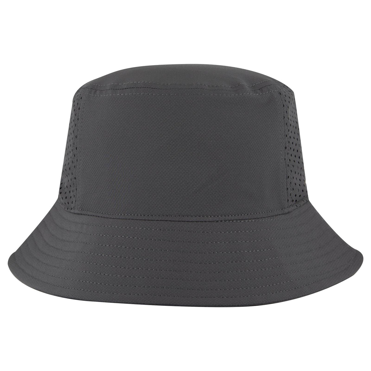 Front View of 025 - Char. Gray OTTO CAP Bucket Hat
