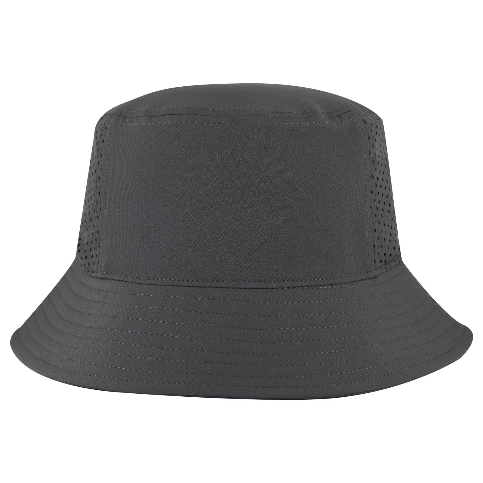 Front View of 025 - Char. Gray OTTO CAP Bucket Hat