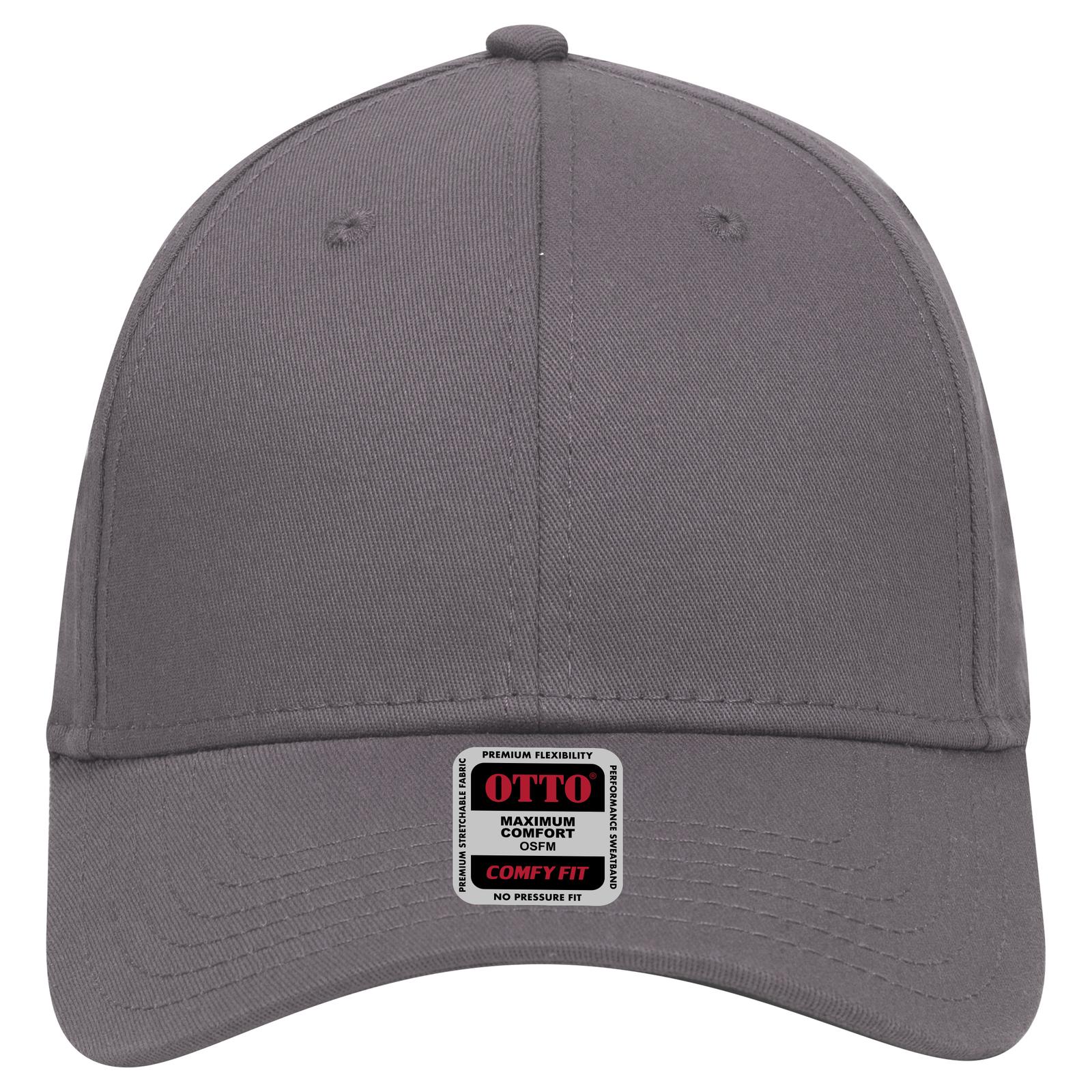 Right View of 025 - Char. Gray OTTO CAP "OTTO COMFY FIT" 6 Panel Low Profile Baseball Cap