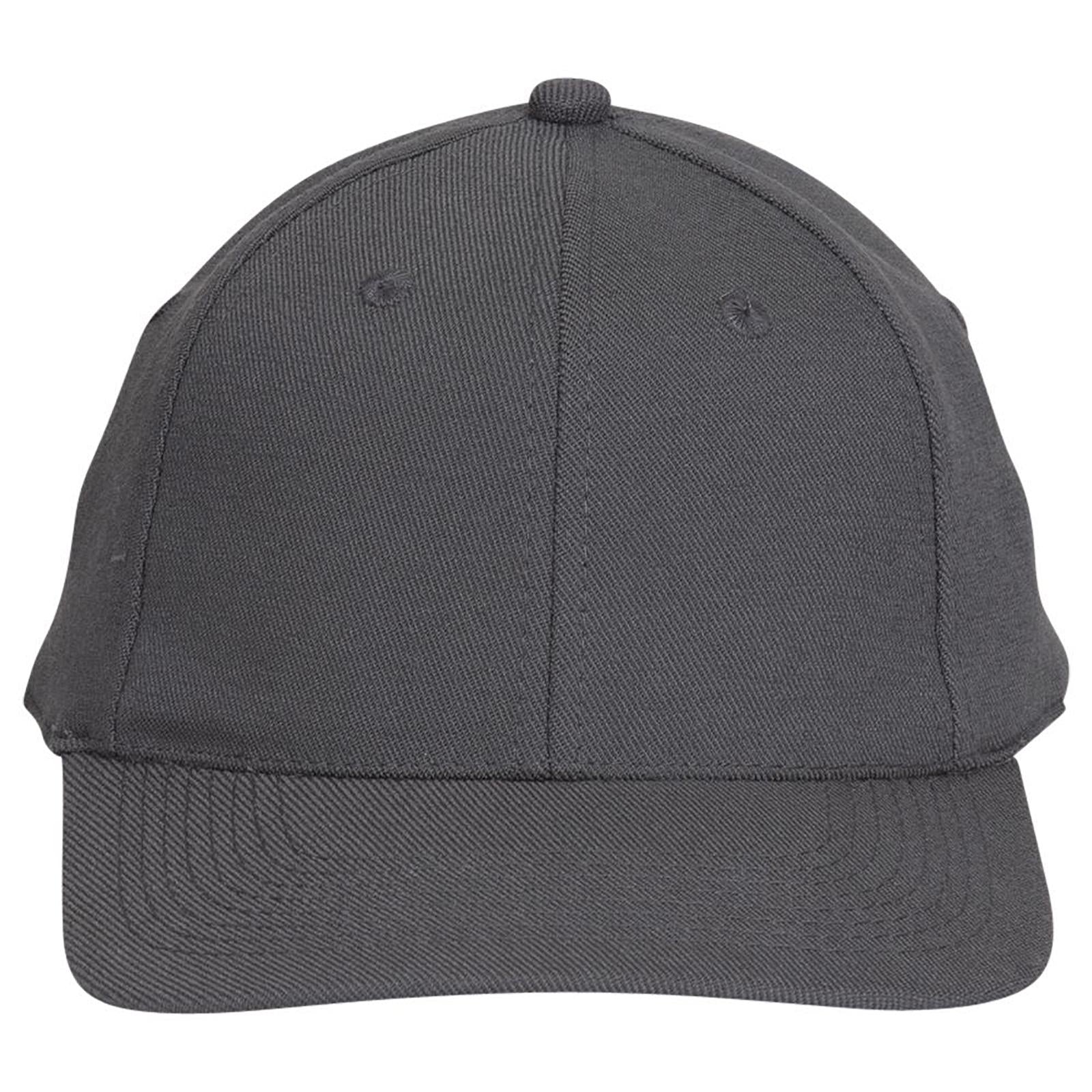 Front View of 025 - Char. Gray OTTO CAP "OTTO FLEX" Fitted 6 Panel Low Profile Baseball Cap